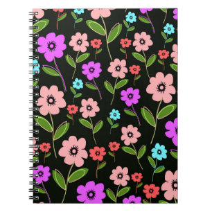 Cuaderno Floral retro