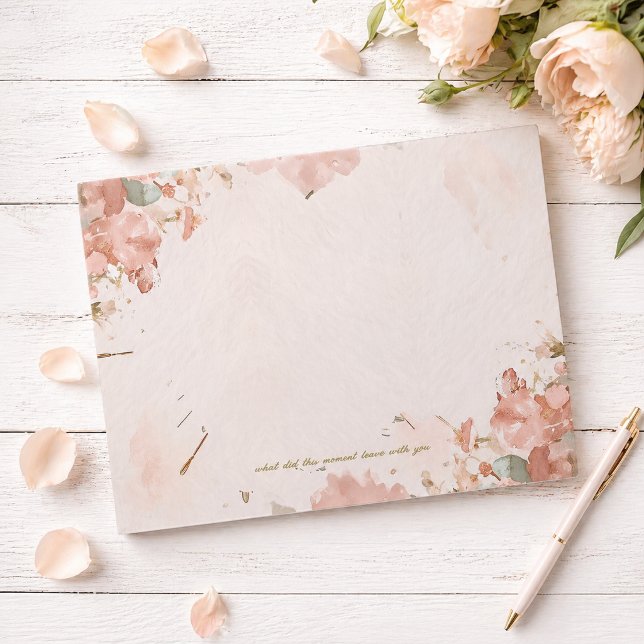 Cuaderno Floral Romántico Acuarela Verano Escritur (Subido por el creador)