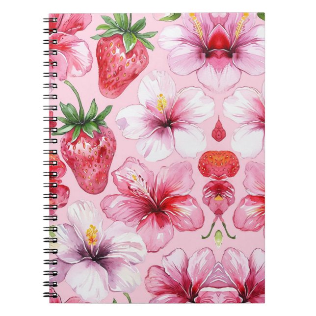 Cuaderno Floral Rosa (Frente)