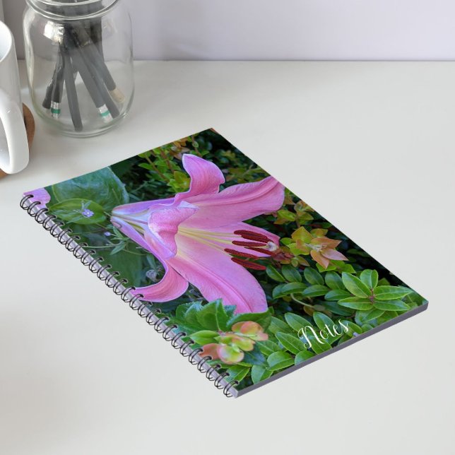 Cuaderno Floral rosa Lily Bloom (In Situ)