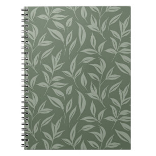 Cuaderno Floral Sage Green