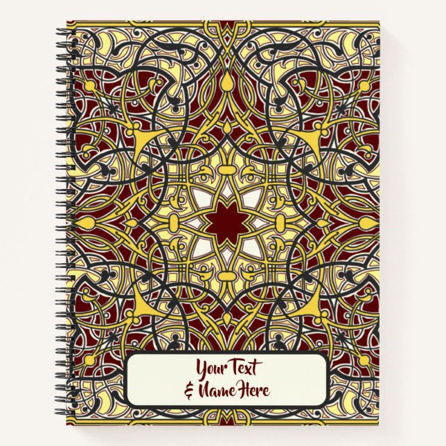 Cuaderno Floral Secreto del Sultán (Anverso)