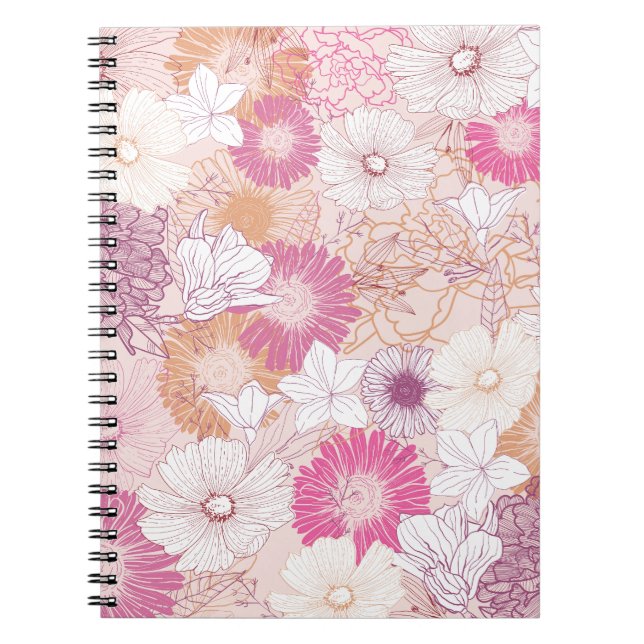 Cuaderno Floral sin foco (Frente)