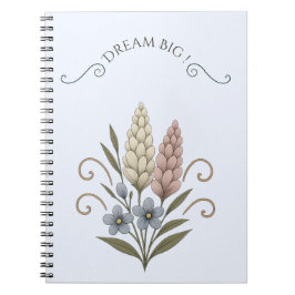 Cuaderno Floral Spiral Photo Notebook | Elegant Journal 