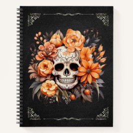 Cuaderno Floral Sugar Skull