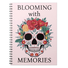 Cuaderno Floral Sugar Skull