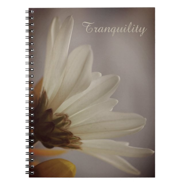 Cuaderno Floral Tranquility Photo Spiral Notebook (Frente)