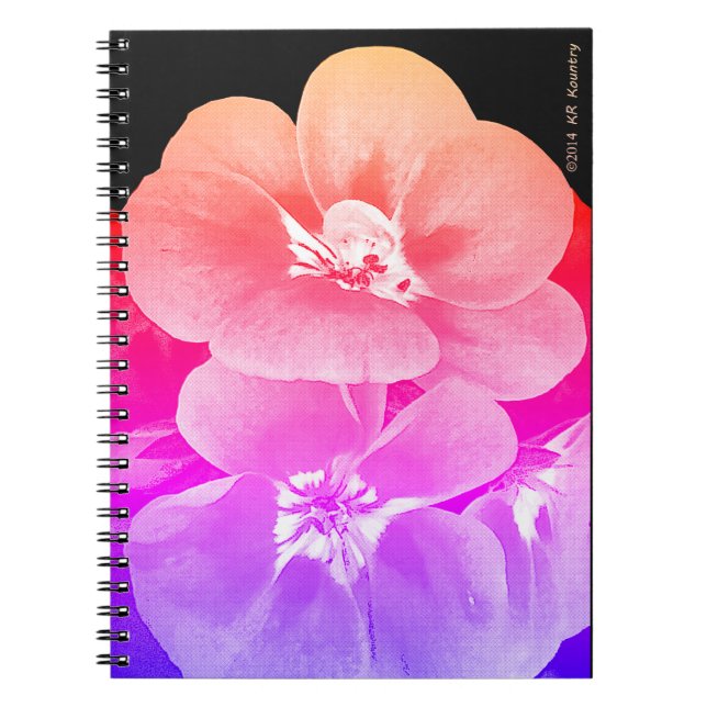 Cuaderno Floral tropical (Frente)