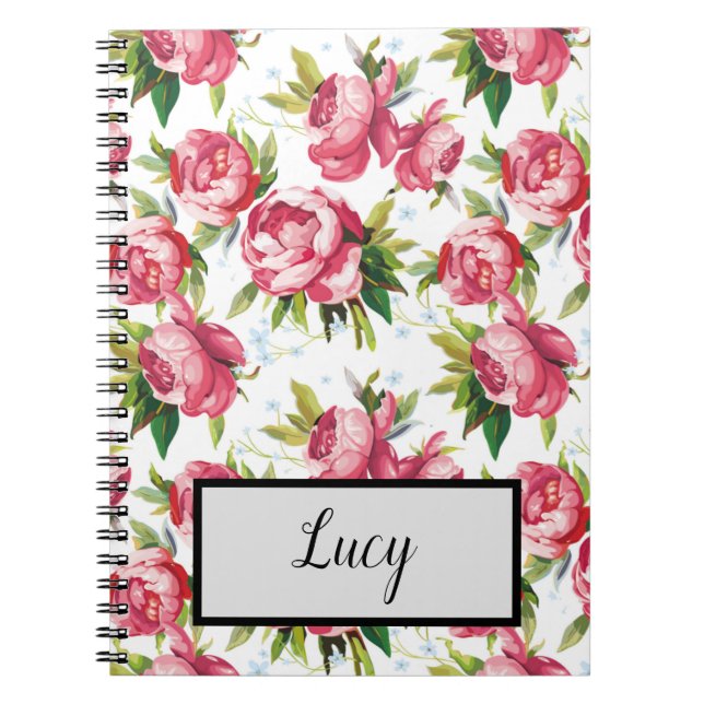 Cuaderno Floral vintage (Frente)