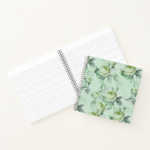 Cuaderno Floral Vintage Hermoso