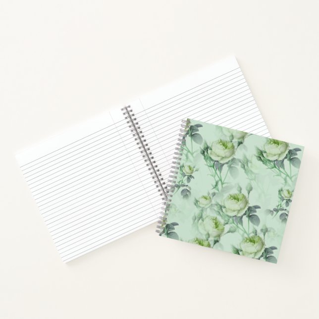 Cuaderno Floral Vintage Hermoso (Interior)
