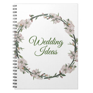Cuaderno Floral wreath