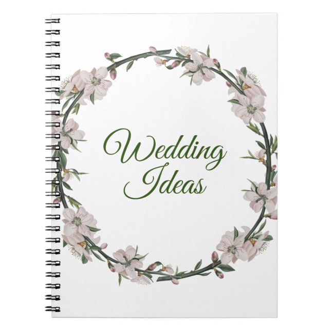 Cuaderno Floral wreath (Frente)