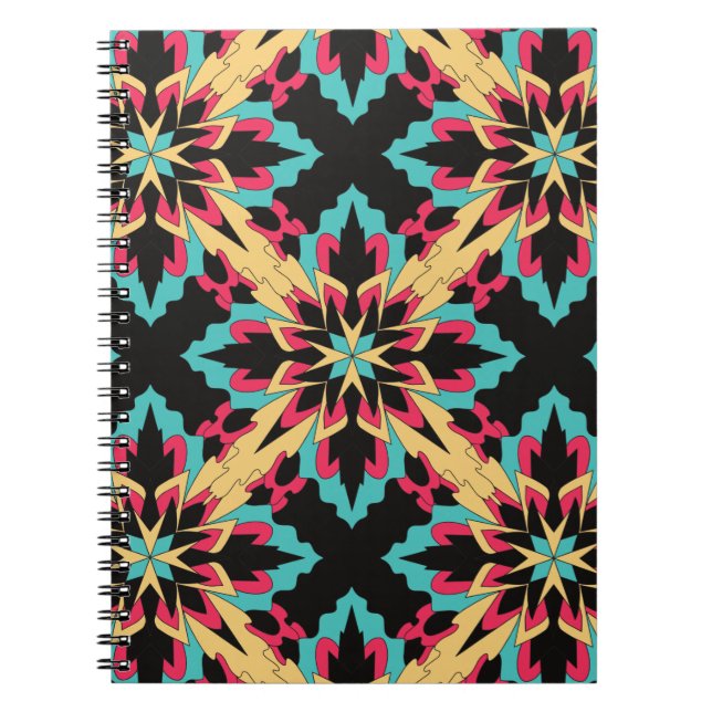 Cuaderno Floral Y Glamour Moda Impresionante (Frente)