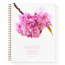 Florales Personalizadas de Flor de Cerezo Rosa