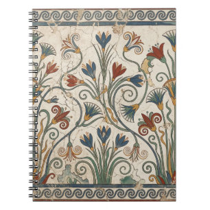 Cuaderno Florece la Edad de Bronce: Botánica de Frescos Min