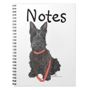 Cuaderno Florecer Terrier Escocés