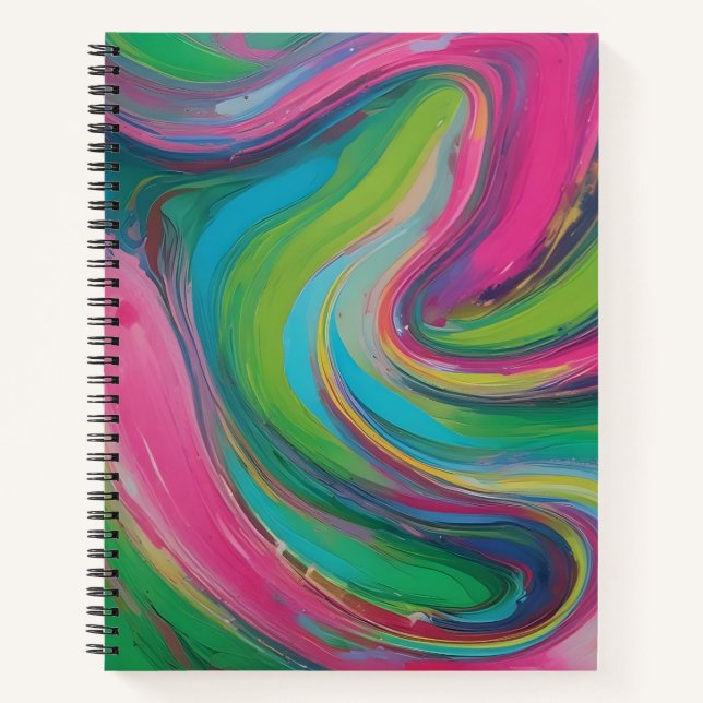 Cuaderno Florecimiento Cósmico (Anverso)