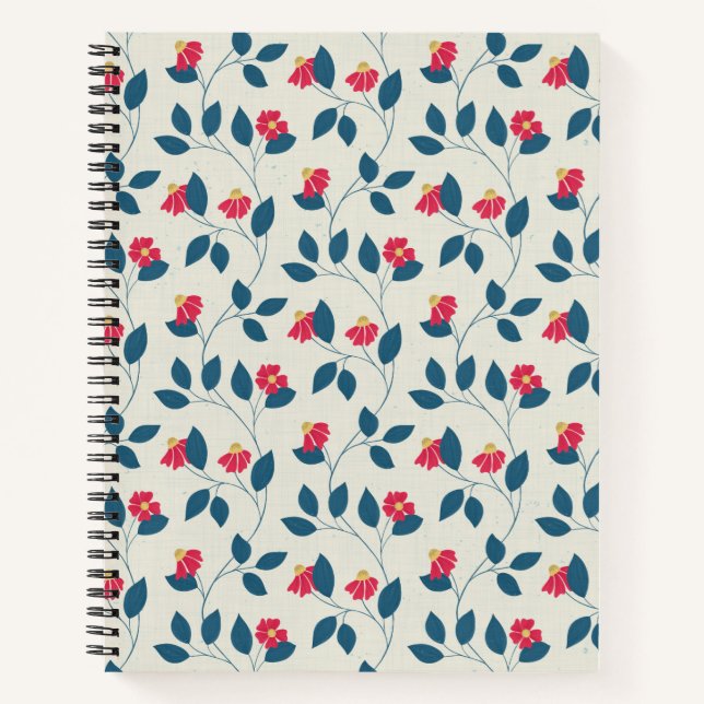 Cuaderno Florecimiento Cósmico Trepador (Anverso)