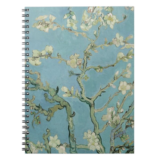 Cuaderno Florecimiento de Almond: Vincent Van Gogh (Frente)