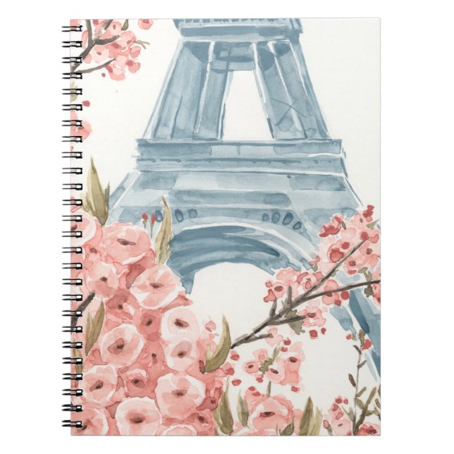 Cuaderno Florecimiento del cerezo en París (Frente)
