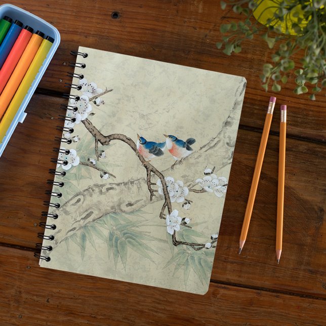 Cuaderno Florecimiento del ciruelo en primavera (Subido por el creador)