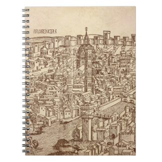 Cuaderno Florencia, grabar en madera medieval