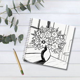 Cuaderno Florero