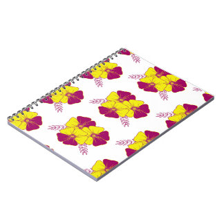 Cuaderno flores