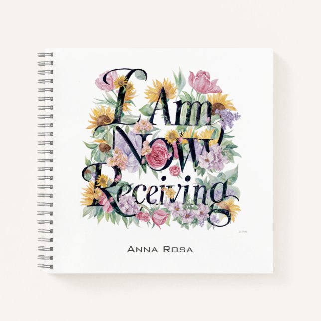 Cuaderno *~* Flores 1 AHORA RECIBO Manifestación AP85 (Anverso)