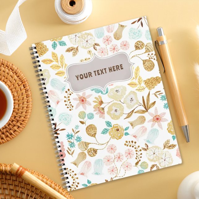 Cuaderno Flores acuarelas otoñales (Subido por el creador)