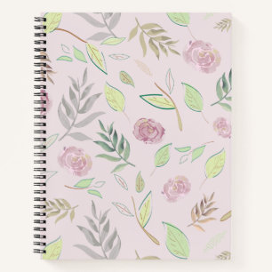 Cuaderno Flores acuáticas festivas 3