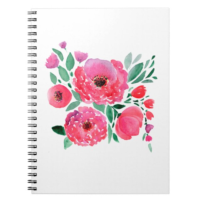 Cuaderno Flores acuáticas, ramo 2. (Frente)
