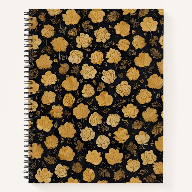Cuaderno Flores Áureas (Anverso)