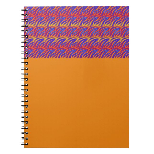 Cuaderno Flores azules (Frente)