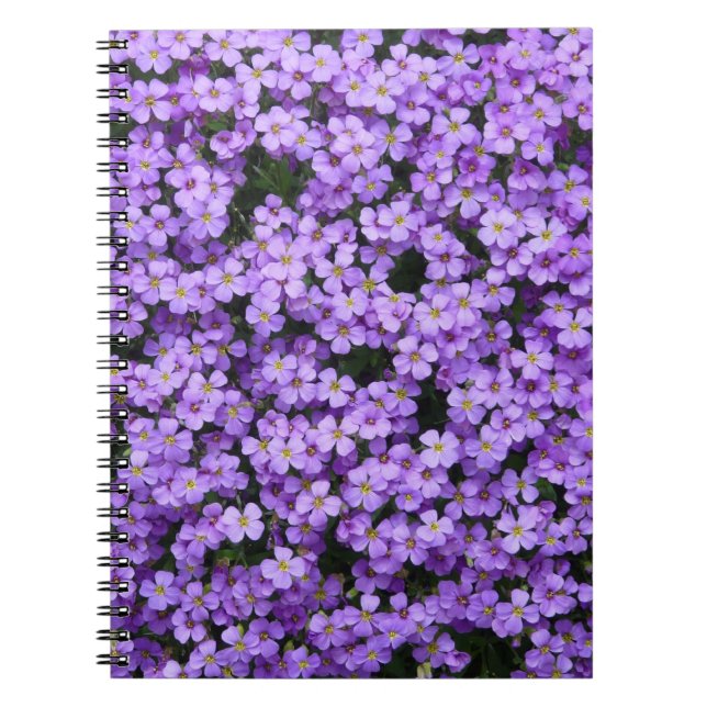 Cuaderno Flores azules de la almohada (Frente)