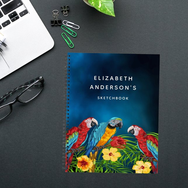 Cuaderno Flores azules de los pájaros (Subido por el creador)