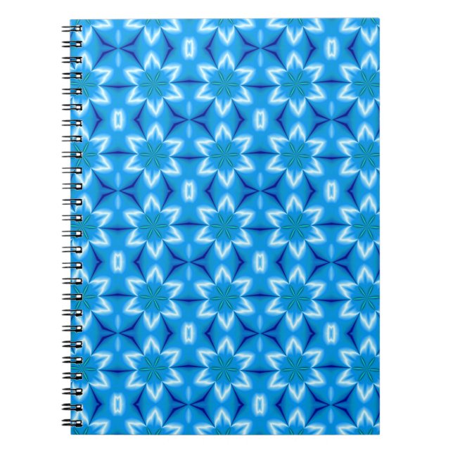 Cuaderno Flores Blancas Congeladas (Frente)