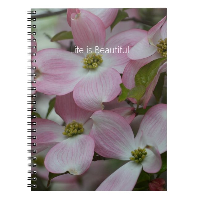 Cuaderno Flores Bonitas de Cornejo Rosa (mi fotografía) (Frente)