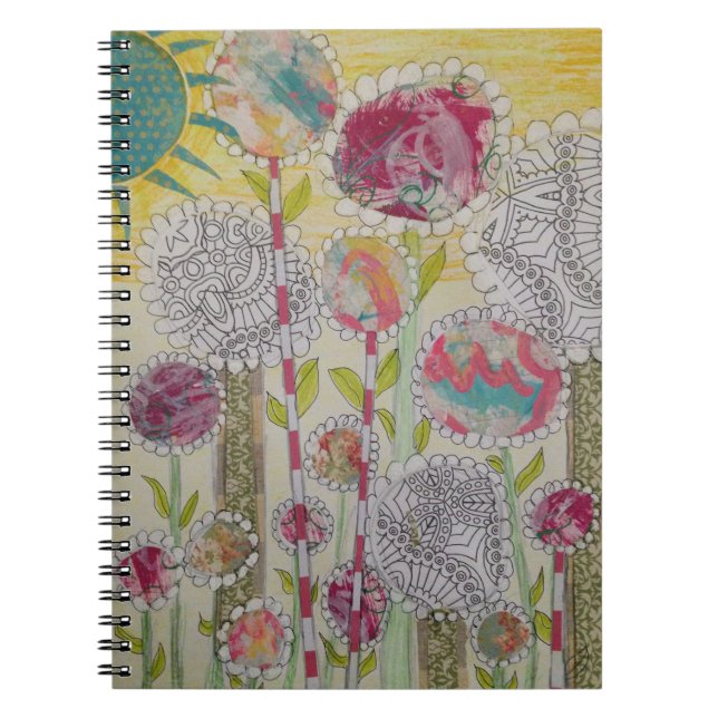 Cuaderno Flores caprichosas (Frente)