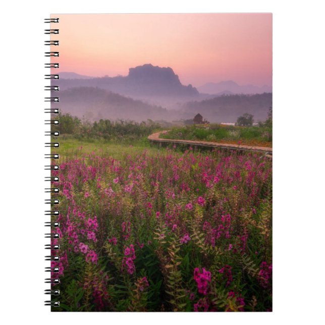 Cuaderno Flores | Chiang Dao, Chiang Mai, Tailandia (Frente)