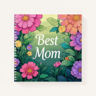 Cuaderno Flores color agua