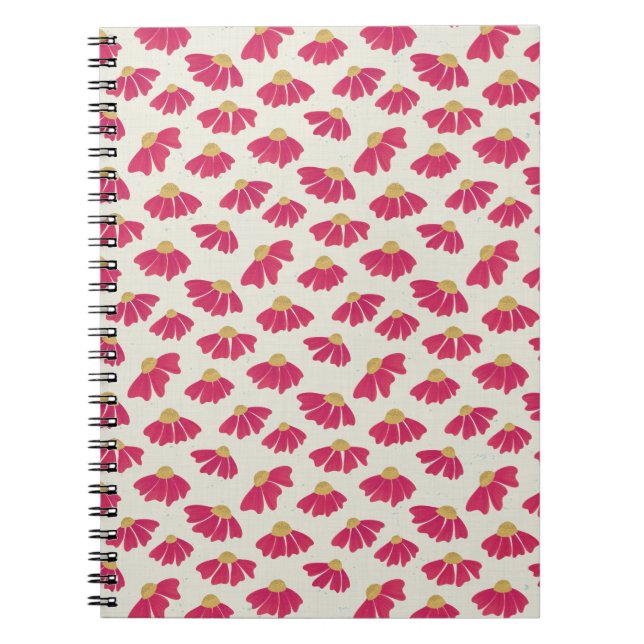 Cuaderno Flores Cósmicas Flotantes (Frente)