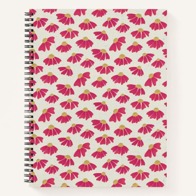 Cuaderno Flores Cósmicas Flotantes (Anverso)