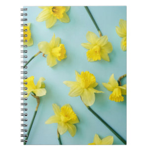 Cuaderno Flores   Daffoditos amarillos