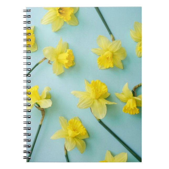 Cuaderno Flores | Daffoditos amarillos (Frente)
