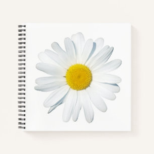 Cuaderno Flores   Daisy único
