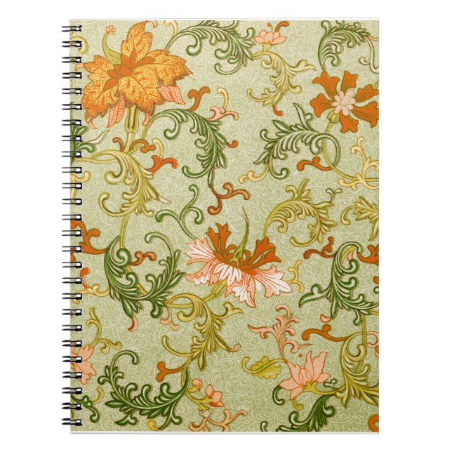 Cuaderno Flores de adorno chino Jones (Frente)