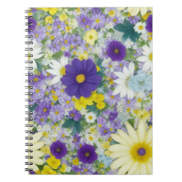 Cuaderno Flores de algodón de bonito