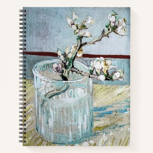 Cuaderno Flores de almendro de Van Gogh (Anverso)